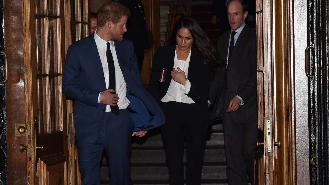 Prinz Harry und Meghan Markle auf dem Weg zu den Endeavour Fund Awards in der Goldsmith Hall in London.