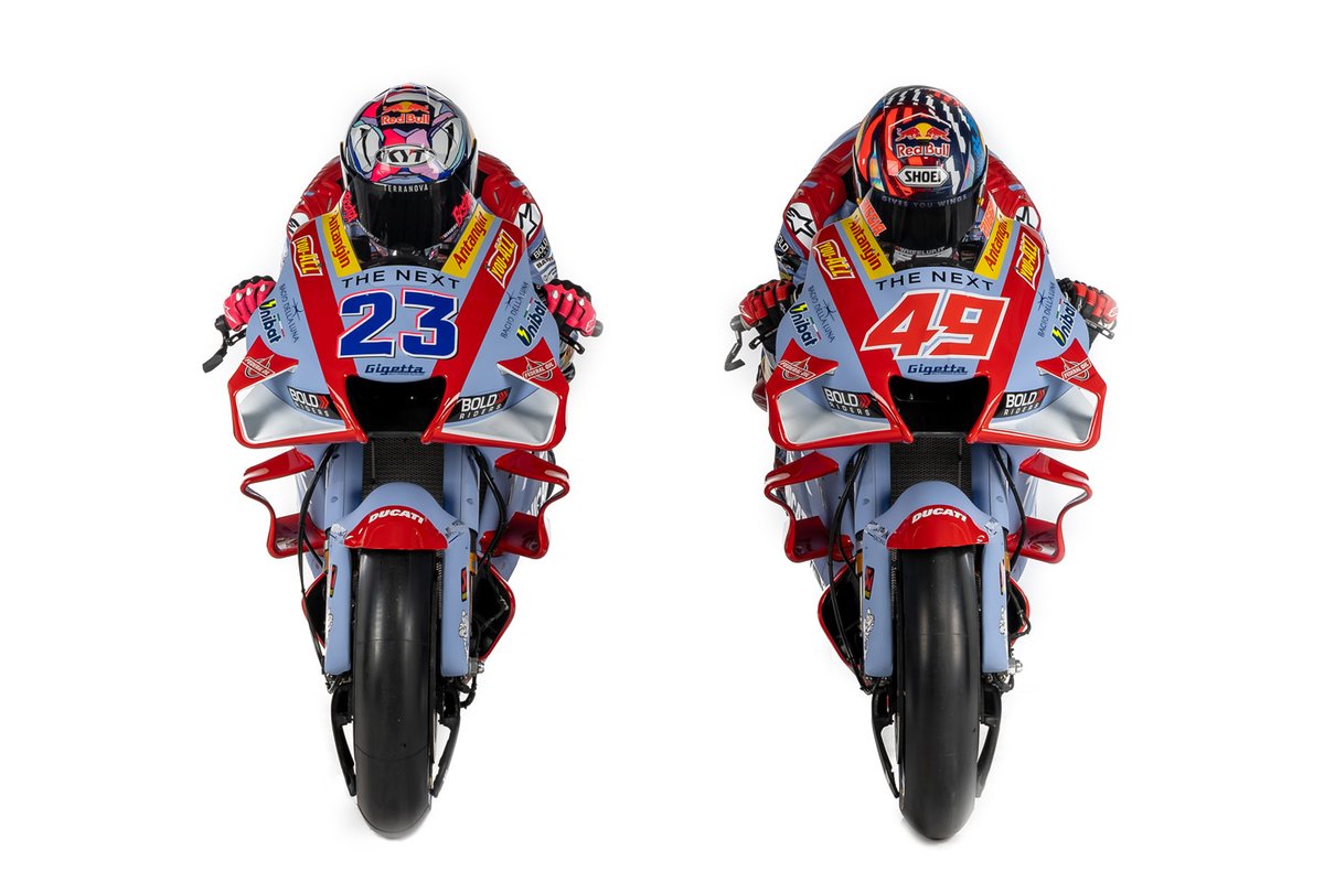 Las motos de Enea Bastianini y Fabio Di Giannantonio, Gresini Racing