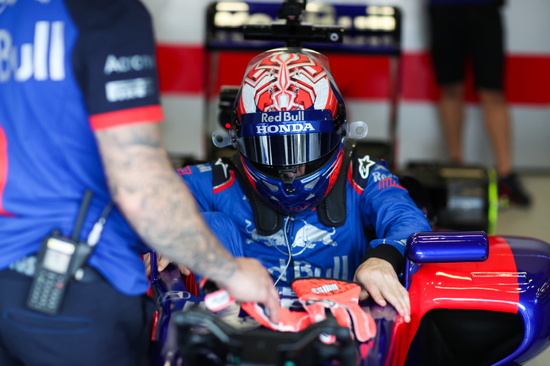 Marc Marquez, prueba el Toro Rosso de F1