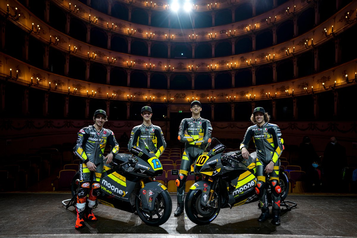 Luca Marini, Marco Bezzecchi, Celestino Vietti, Niccolo Antonelli, VR46 Racing Team